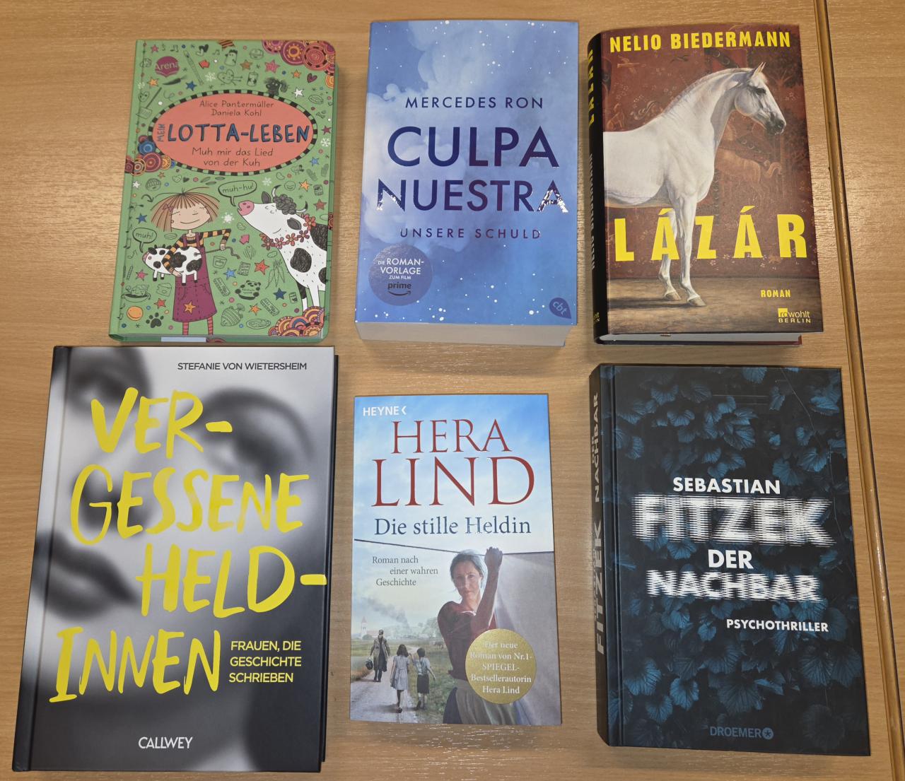 Foto Neue Bücher November