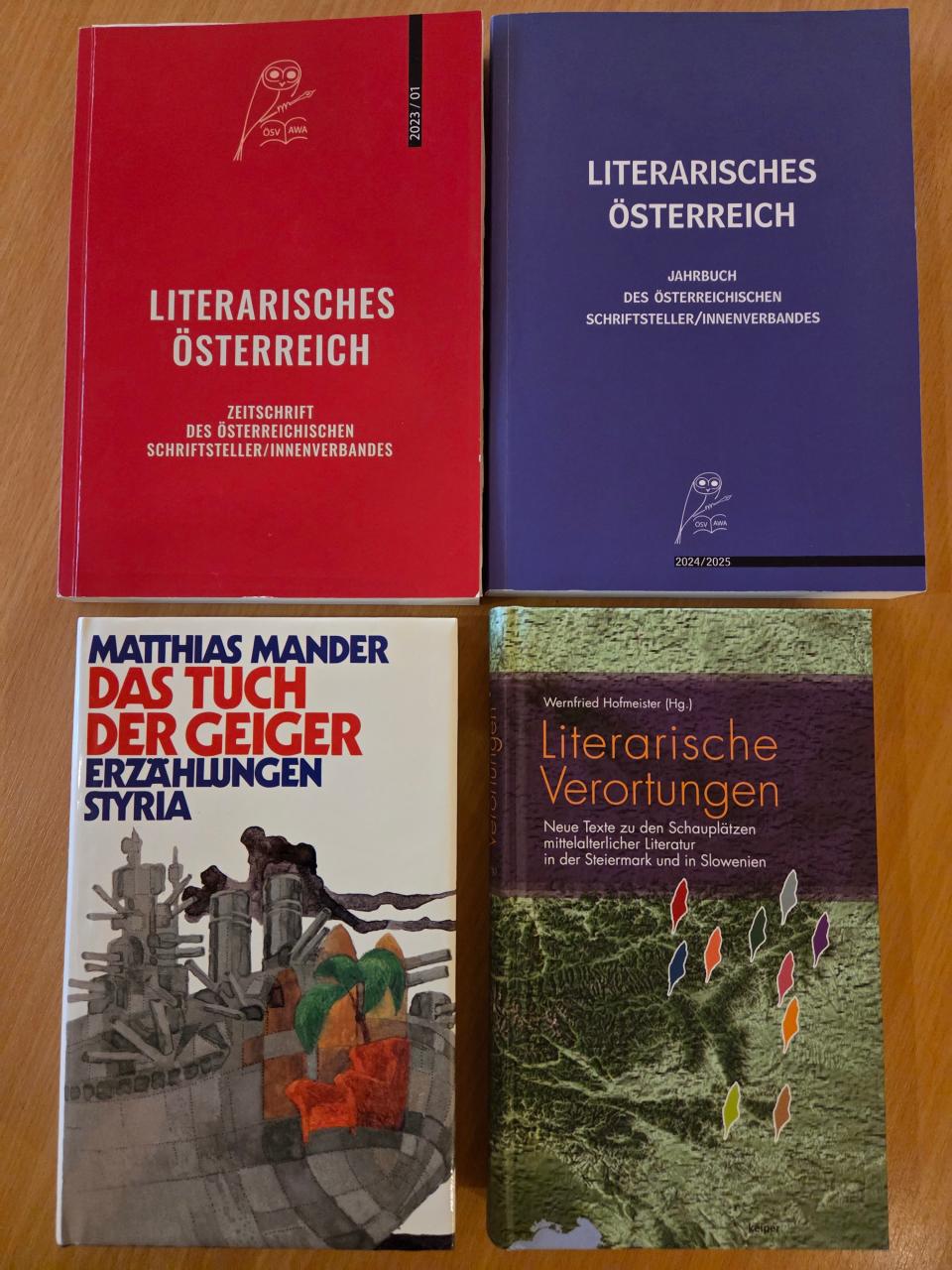 Das Tuch der Geiger, Literarische Verortungen, Literarisches Österreich