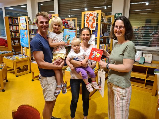 Foto Buchstart Familie