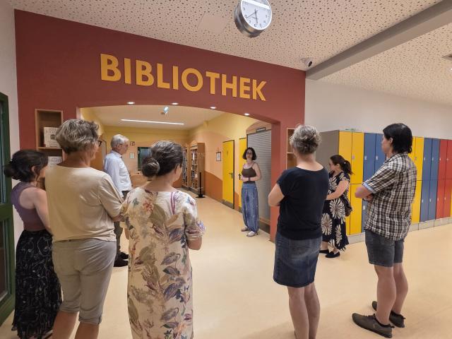 Buechereifuehrung Lebring Regionaltagung 