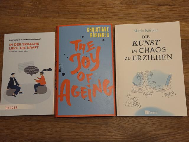 3 neue Bücher
